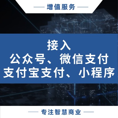 接入公众号 微信支付 支付宝支付 小程序